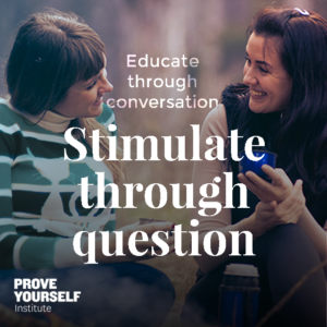 Prove Yourself Quotable: stimulate through question.
